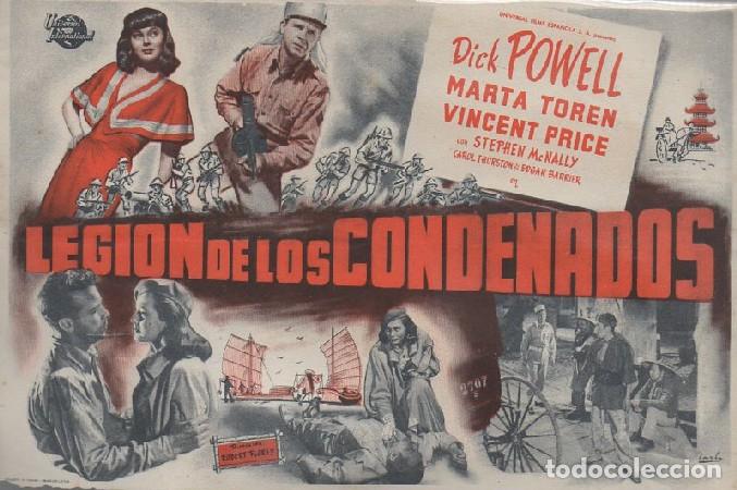 Cine: PROGRAMA DE CINE: LEGI&Oacute;N DE LOS CONDENADOS PC-6102 - Foto 1