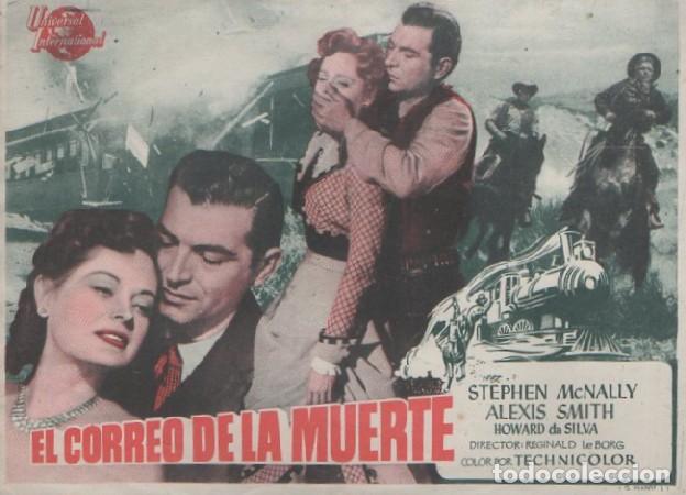 Cine: PROGRAMA DE CINE: EL CORREO DE LA MUERTE PC-6109 - Foto 1
