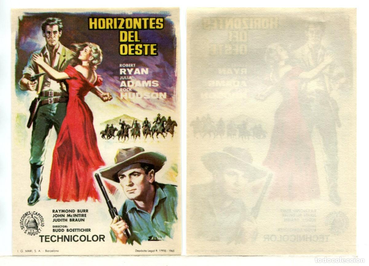 Cine: HORIZONTES DEL OESTE, con Rock Hudson. - Foto 1