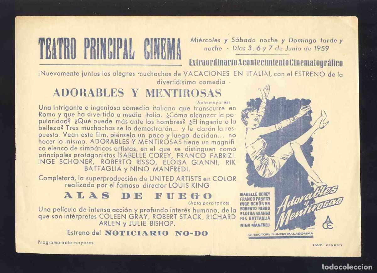 Cine: Programa de cine local: ADORABLES Y MENTIROSAS - Foto 1
