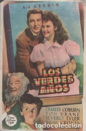 Cine: PROGRAMA DE CINE. LOS VERDES A&Ntilde;OS PC-6119 - Foto 1
