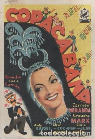 Cine: PROGRAMA DE CINE. COPACABANA PC-6121 - Foto 1