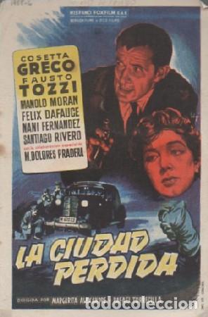 Cine: PROGRAMA DE CINE. LA CIUDAD PERDIDA PC-6134 - Foto 1