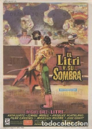 Cine: PROGRAMA DE CINE. EL LITRI Y SU SOMBRA PC-6136 - Foto 1