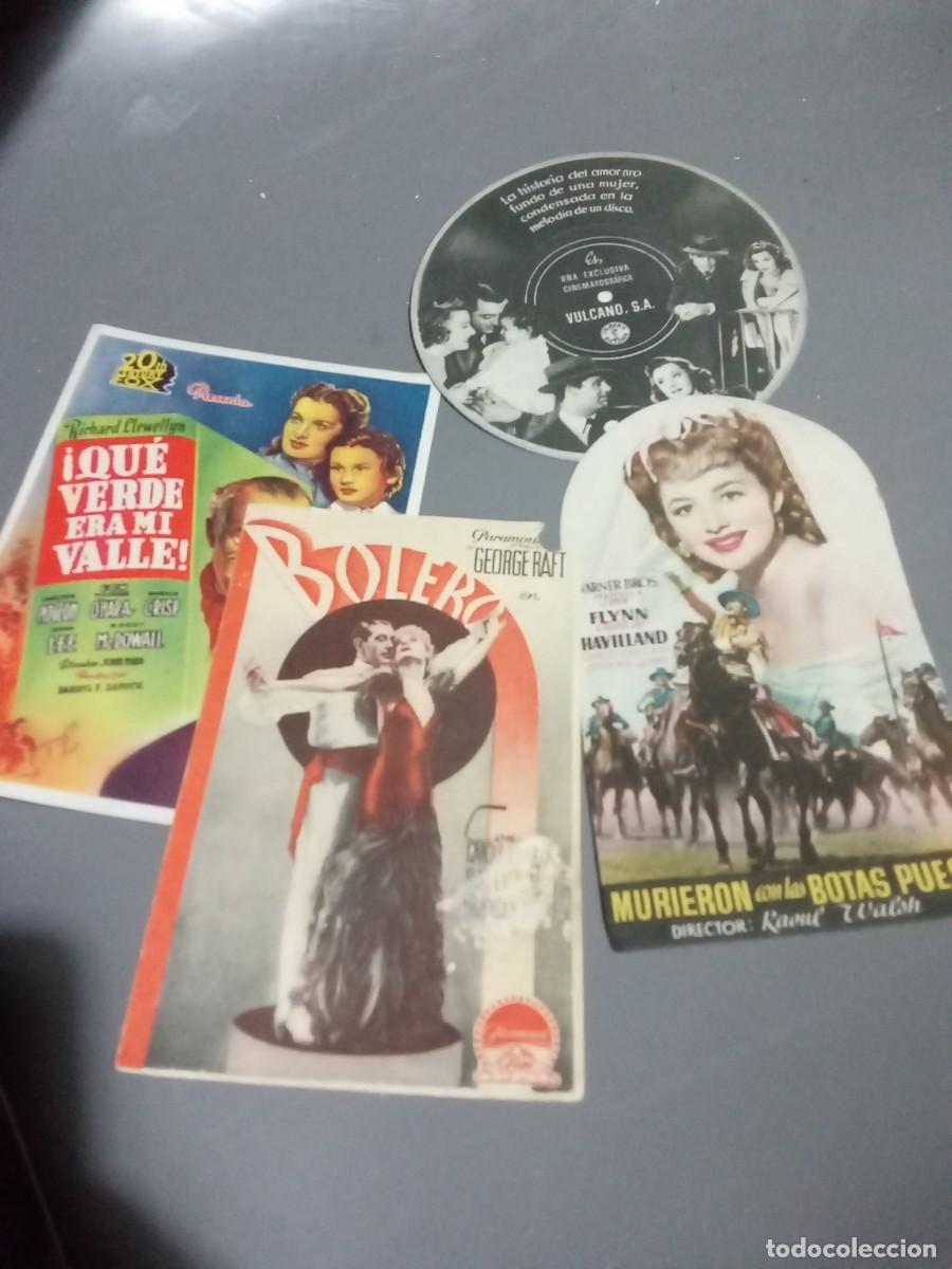 Cine: 4 programas de cine ,dobles , y troquelados. - Foto 1