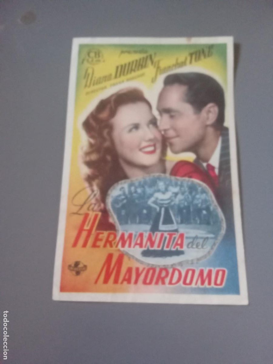  Flyers Publicitaires de films Anciens: La hermanita del mayordomo.