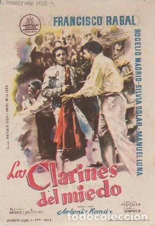 Cine: PROGRAMA DE CINE. LOS CLARINES DEL MIEDO PC-6155 - Foto 1