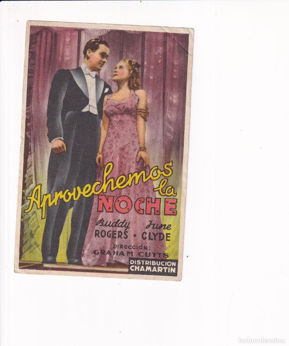 Cine: APROVECHEMOS LA NOCHE .- BUDDY ROGERS - Foto 1