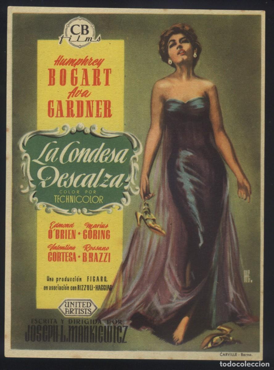 Cine: Q-10777- La condesa descalza (The Barefoot Contessa) Humphrey Bogart - Ava Gardner - Edmond O'Brien