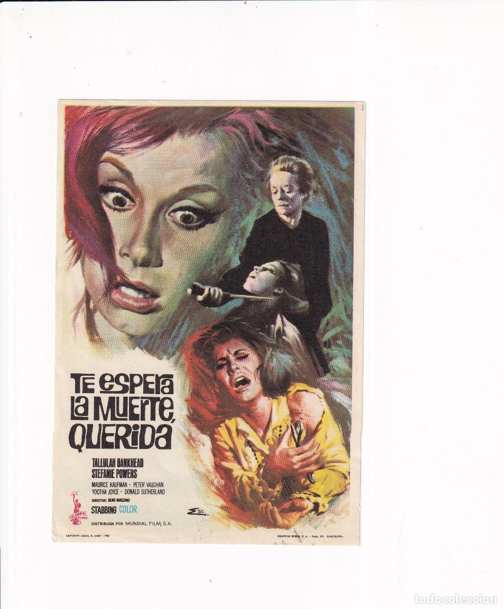 Cine: TE ESPERA LA MUERTE QUERIDA .- TALUILAN BANKHEAD - Foto 1