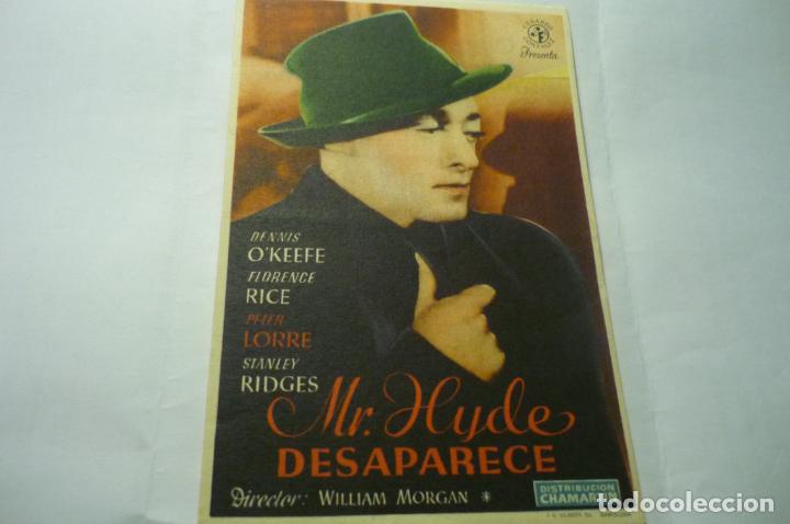 Cine: programa mr.hyde desaparece,-.kursaal montblanch - Foto 1