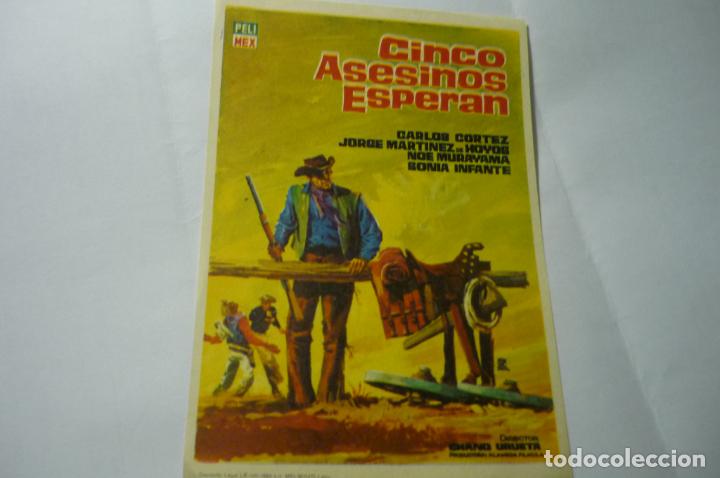 Cine: programa cinco asesinos esperan. - - Foto 1