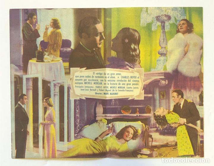 Cine: TORMENTA - CHARLES BOYER Y MICHELE MORGAN, DOBLE - Foto 2