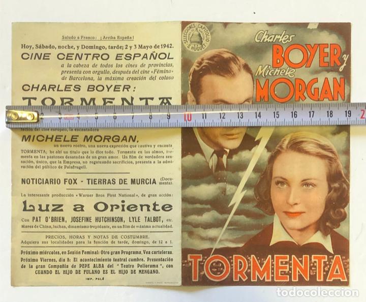 Cine: TORMENTA - CHARLES BOYER Y MICHELE MORGAN, DOBLE - Foto 4