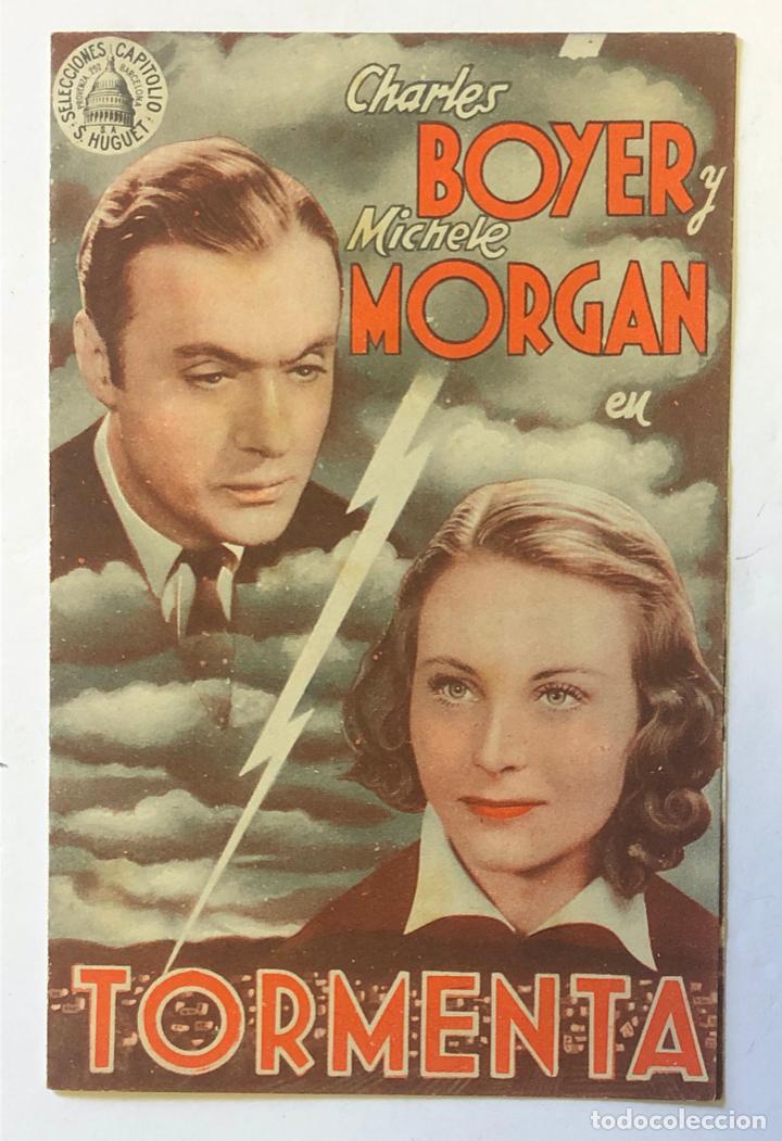 Cine: TORMENTA - CHARLES BOYER Y MICHELE MORGAN, DOBLE - Foto 1