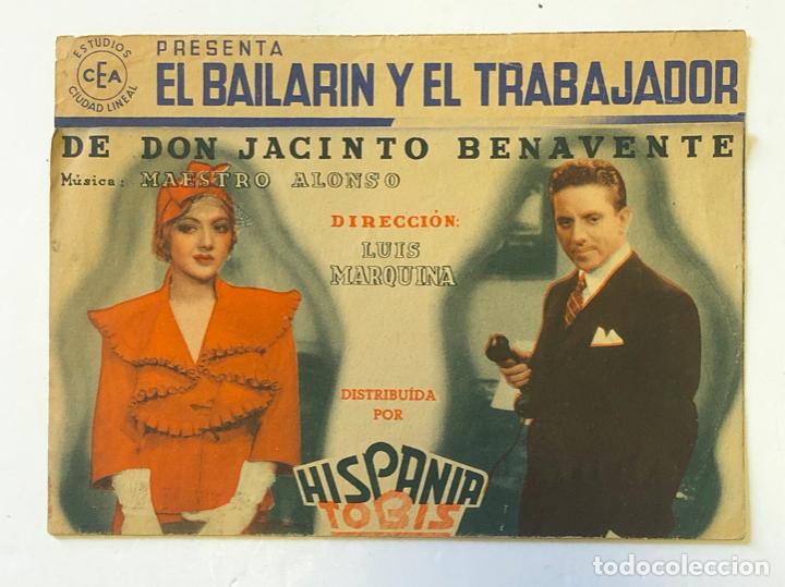 Cine: EL BAILARIN Y EL TRABAJADOR, DOBLE - Foto 1