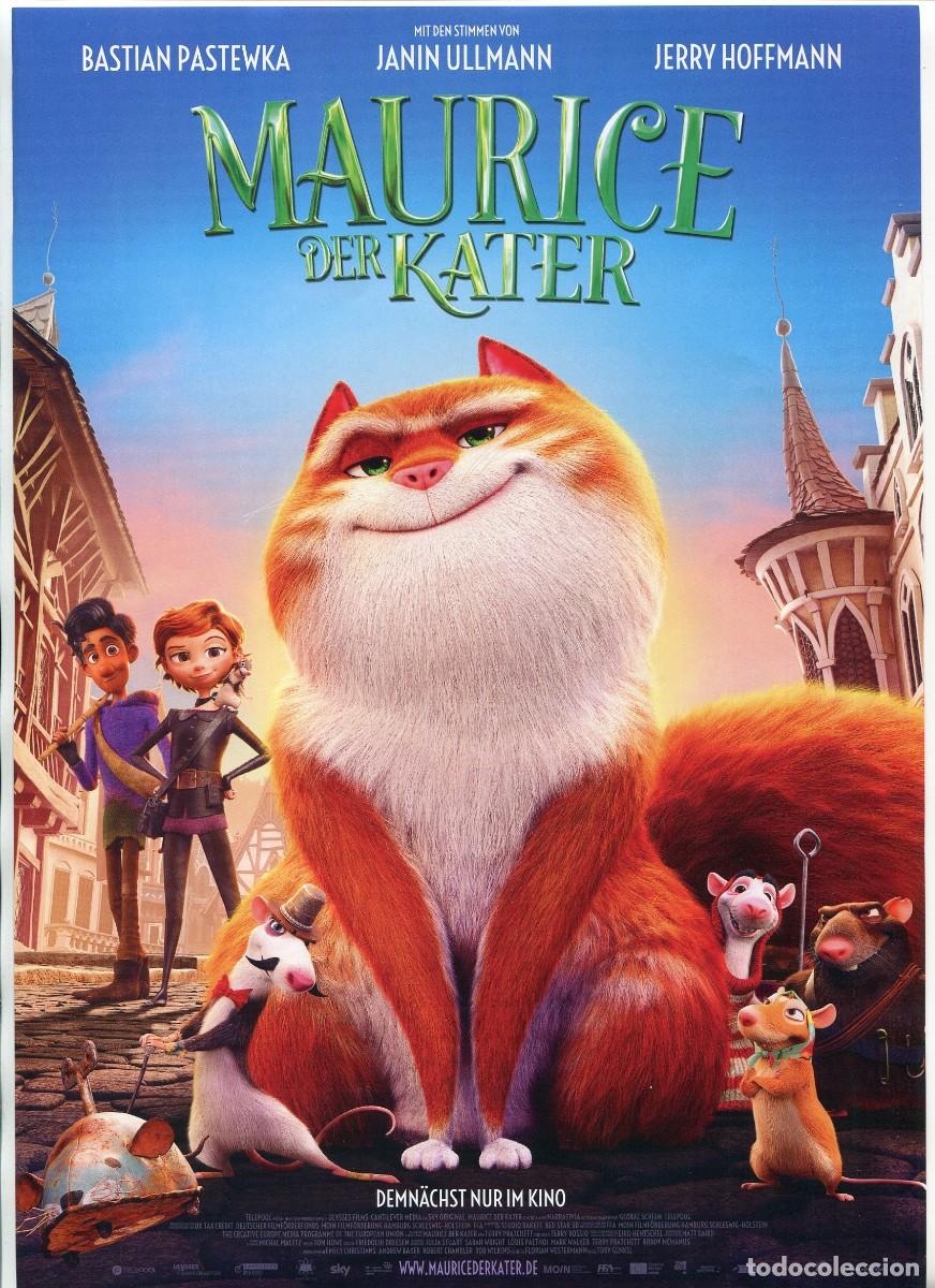 Cine: MAURICE DER KATER. ANIMACI&Oacute;N. PROGRAMA AUSTRIACO 21 X 30 cms. - Foto 1