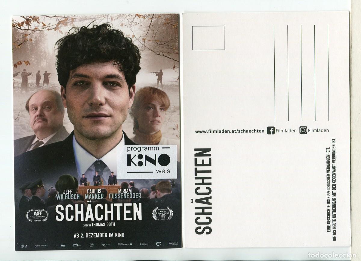 Kino: SCH&Auml;CHTEN. POSTAL, PROGRAMA AUSTRIACO.