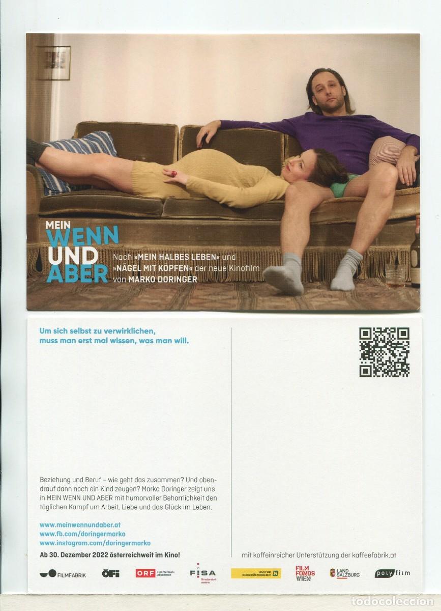 Kino: MEIN WENN UND ABER. POSTAL, PROGRAMA AUSTRIACO.