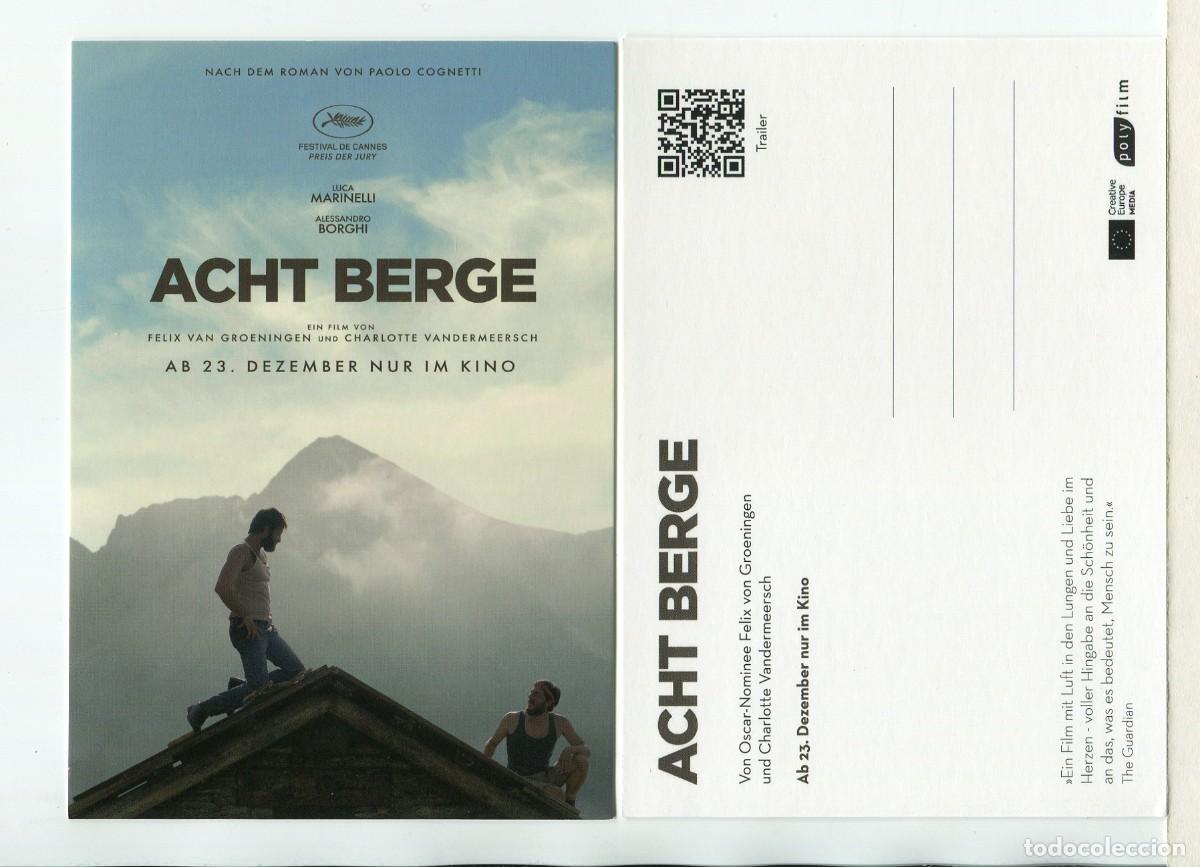 Kino: ACHT BERGE. POSTAL, PROGRAMA AUSTRIACO.