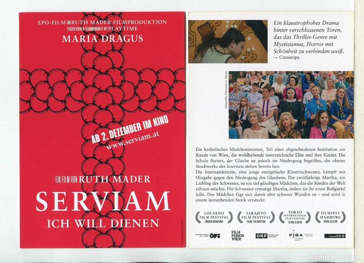 Kino: SERVIAM, de Ruth Mader. PROGRAMA AUSTRIACO.