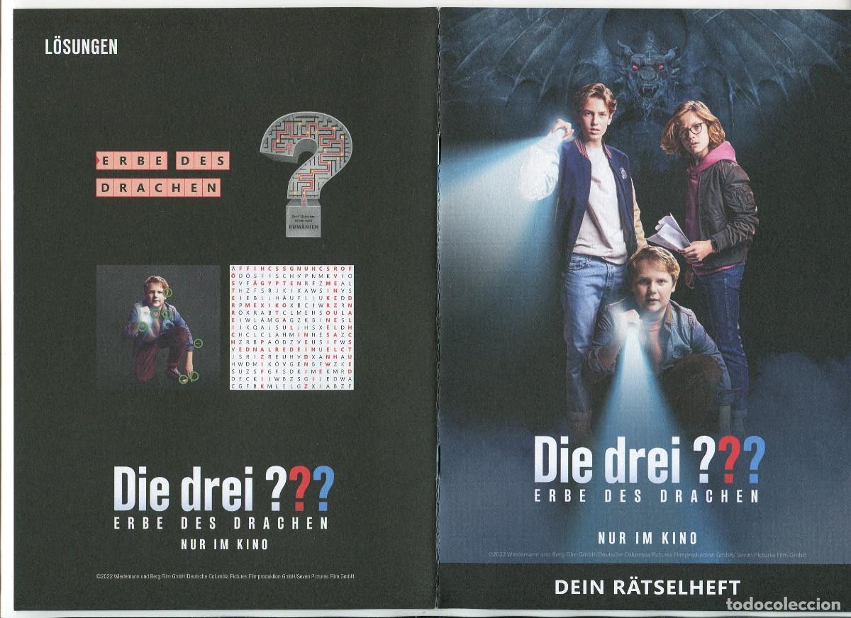 Kino: DIE DREI, con Peter Shaw. PROGRAMA AUSTRIACO. 15 X 21 cm.