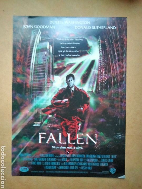 Cine: Folleto de mano pelicula Fallen DIN A4 - Foto 1
