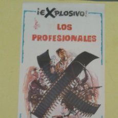 Cine: LOS PROFESIONALES BURT LANCASTER FOLLETO ORIGINAL 29X14 CMS. BUEN ESTADO