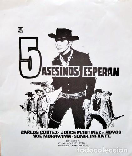 Cine: 5 ASESINOS ESPERAN - Foto 1
