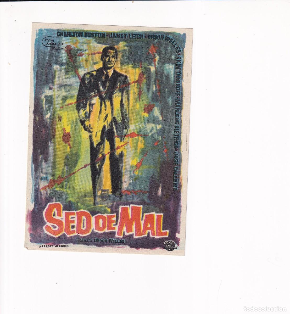 Cine: SED DE MAL .- CHARLTON HESTOR