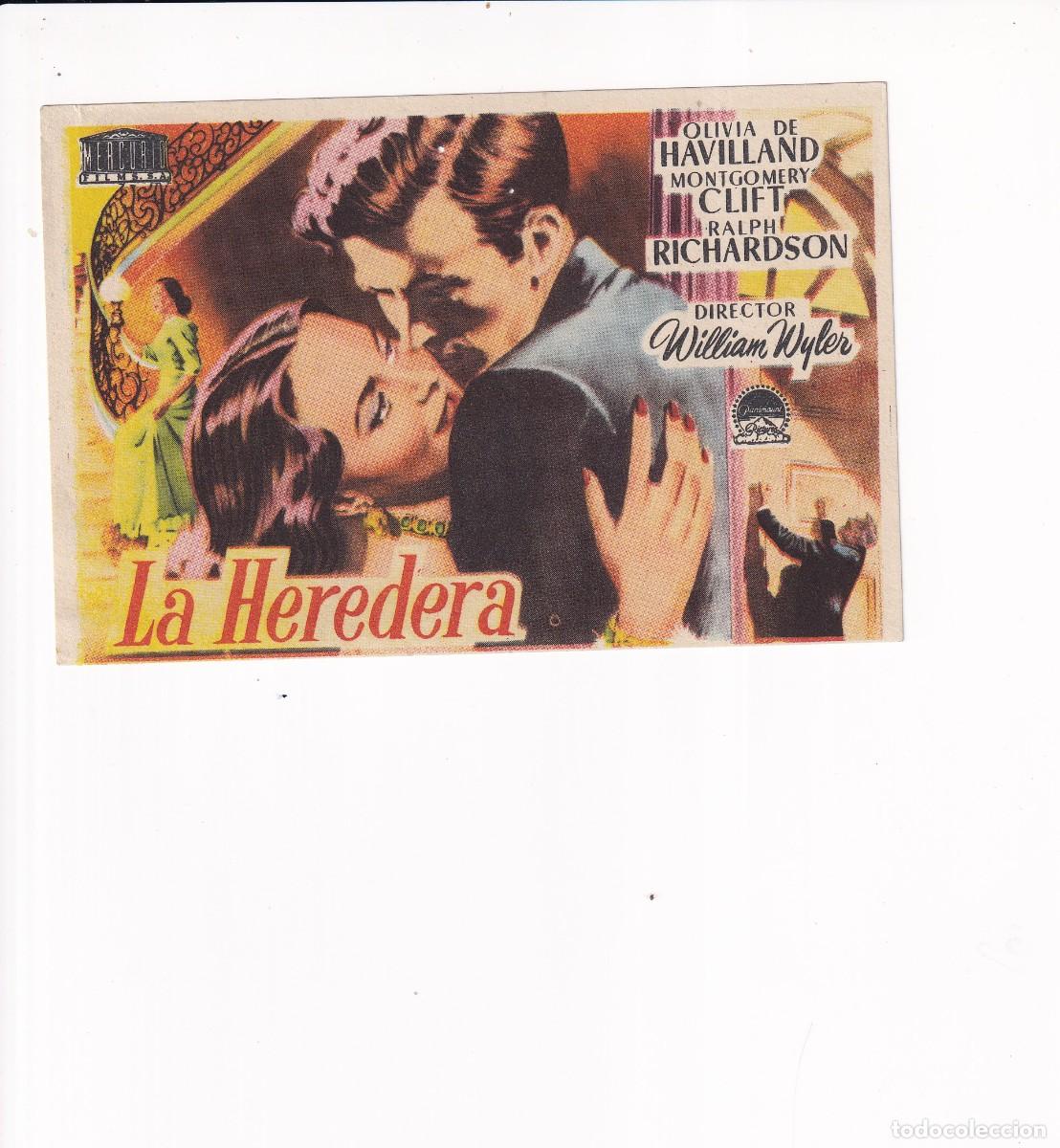 Cine: LA HEREDERA .- OLIVIA DE HAVILLAND - Foto 1