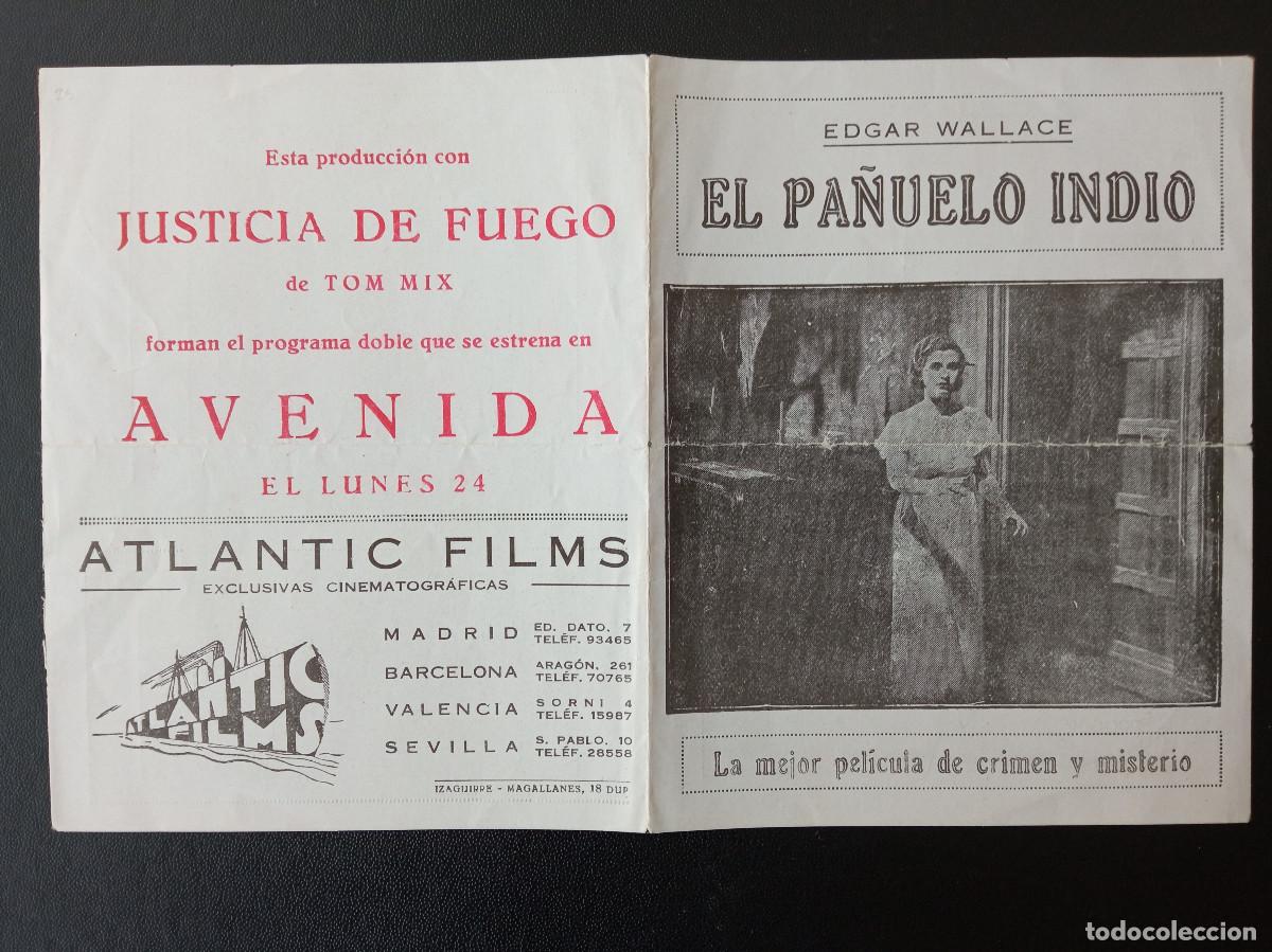 Cine: EL PA&Ntilde;UELO INDIO, EDGAR WALLACE - Foto 3