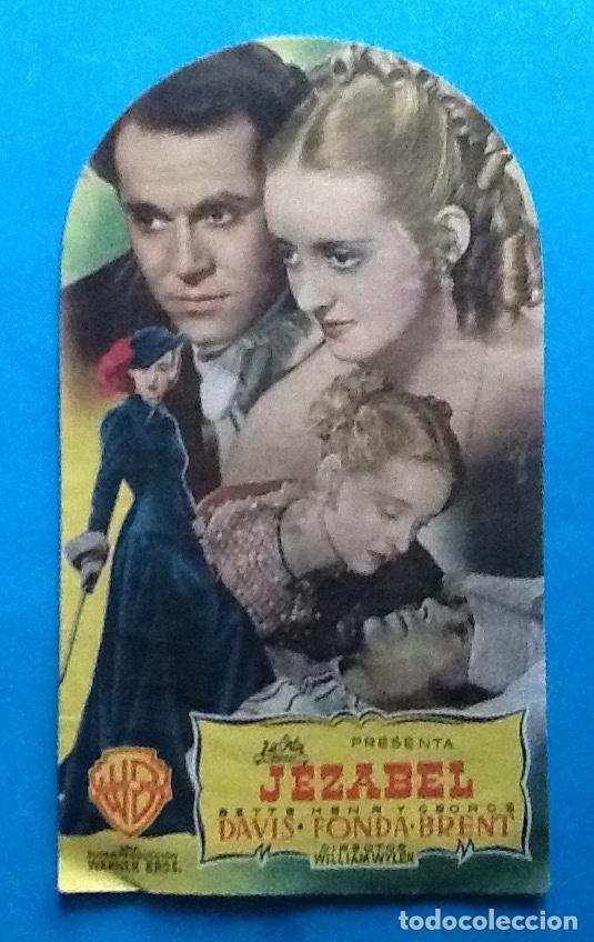 Cine: PROGRAMA DE CINE TROQUELADO. JEZABEL. EL ENVIO ESTA INCLUIDO. - Foto 1