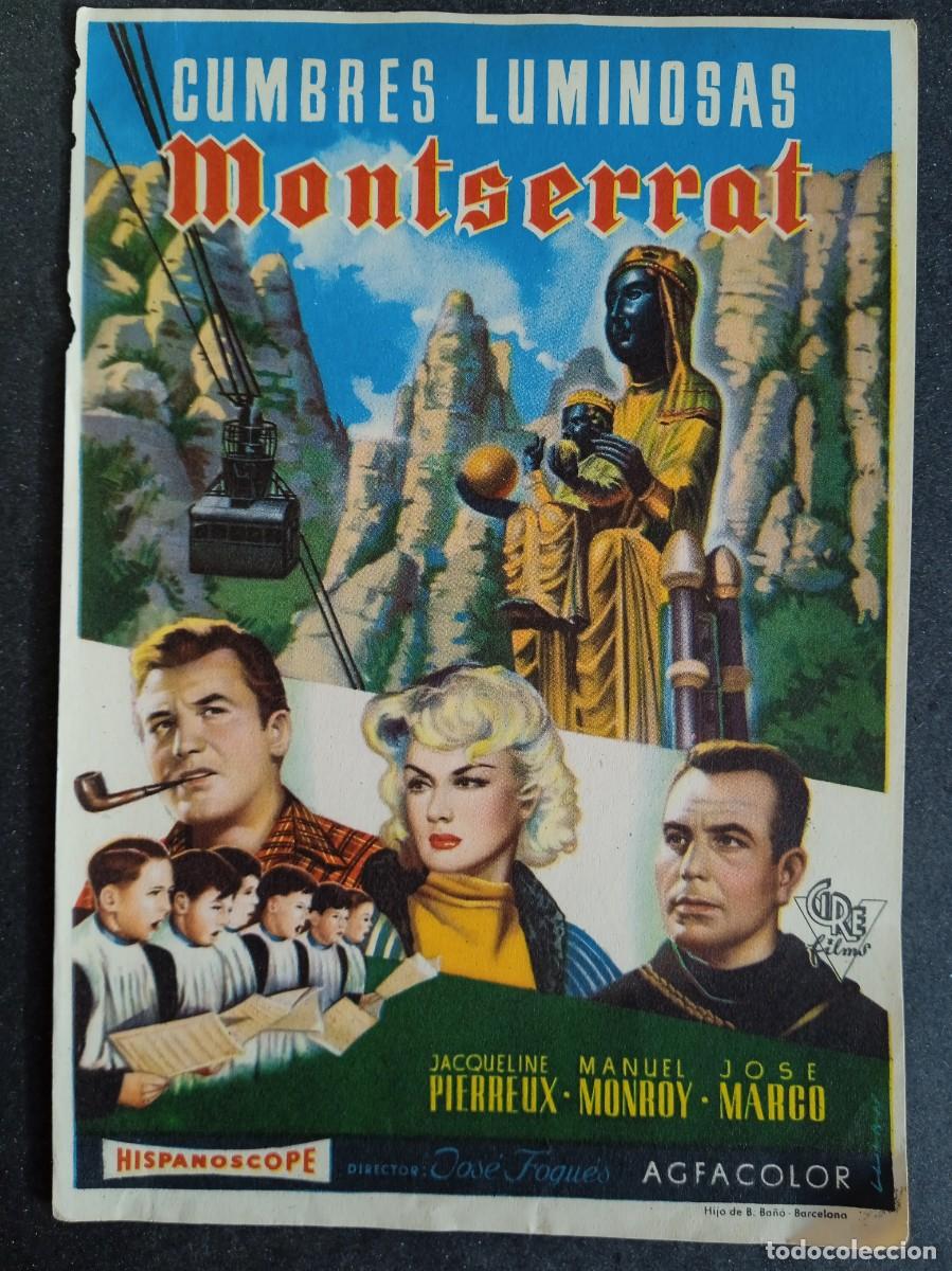 Cine: CUMBRES LUMINOSAS MONTSERRAT - Foto 1