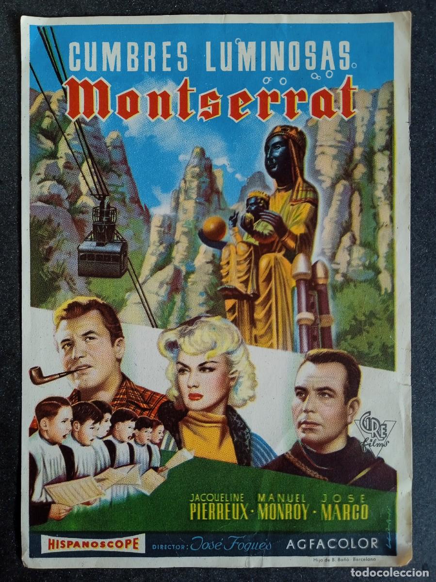 Cine: CUMBRES LUMINOSAS MONTSERRAT - Foto 1