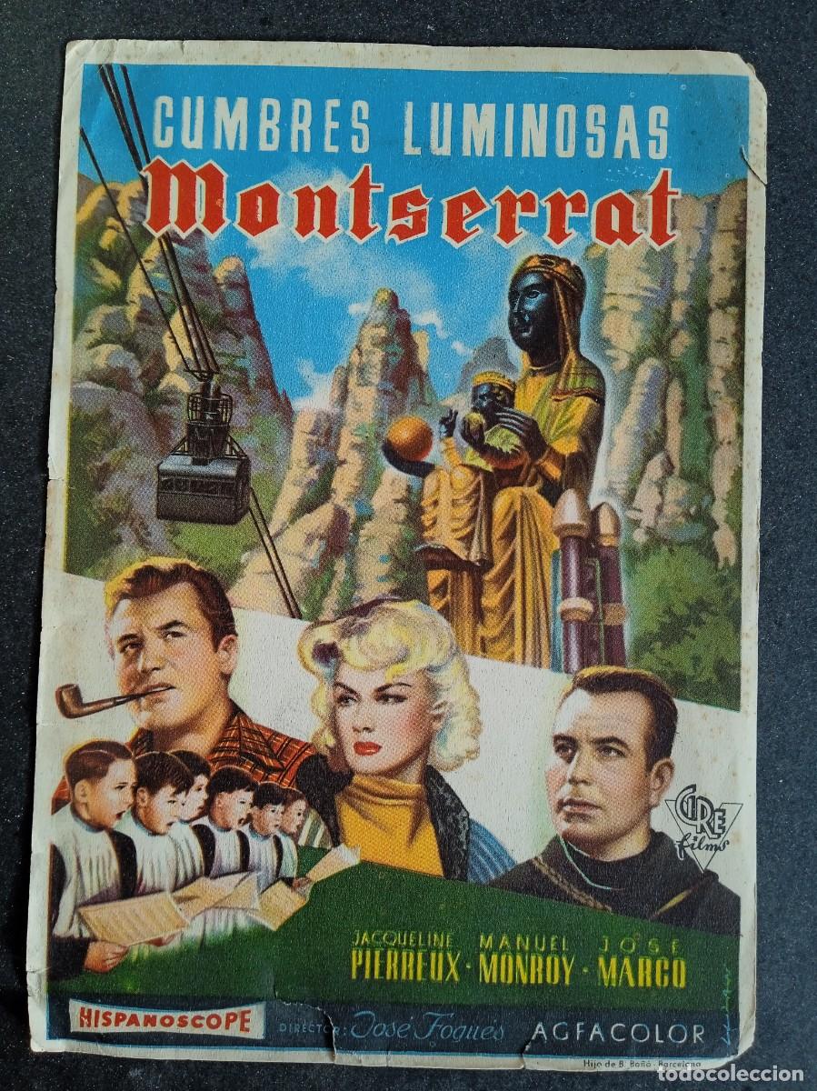 Cine: CUMBRES LUMINOSAS MONTSERRAT - Foto 1
