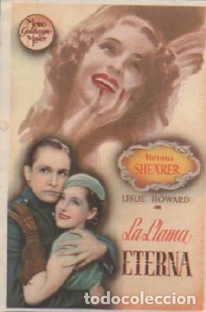 Cine: PROGRAMA DE CINE. LA LLAMA ETERNA PC-6185 - Foto 1
