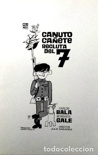 Cine: CANUTO CA&Ntilde;ETE RECLUTA DEL 7 - Foto 1