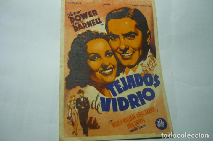 Cine: programatejados de vidrio-tyrone power kursaal reus - Foto 1