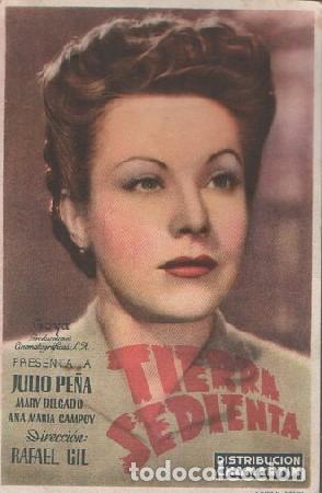 Cine: PROGRAMA DE CINE. TIERRA SEDIENTA PC-6215 - Foto 1