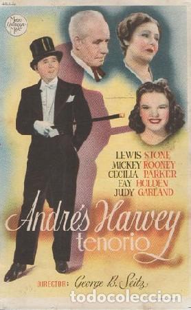 Cine: PROGRAMA DE CINE. TENORIO PC-6219