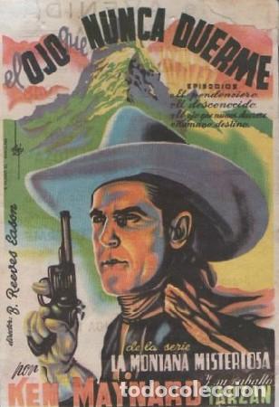 Cine: PROGRAMA DE CINE. EL OJO QUE NUNCA DUERME PC-6230 - Foto 1