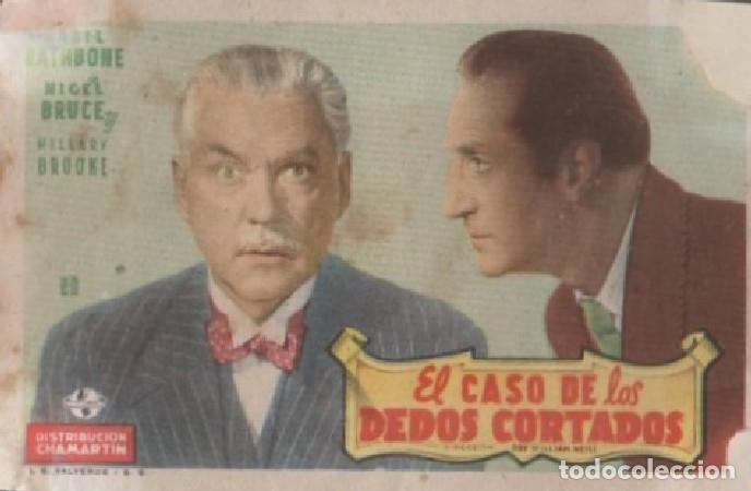 Cine: PROGRAMA DE CINE. EL CASO DE LOS DEDOS CORTADOS PC-6260 - Foto 1