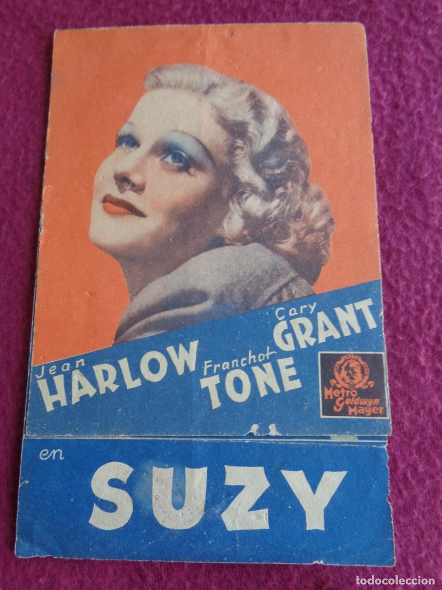 Kino: SUZY PROGRAMA DOBLE MGM JEAN HARLOW CARY GRANT - CINE CAPITOL - A&Ntilde;OS 30 - ORIGINAL