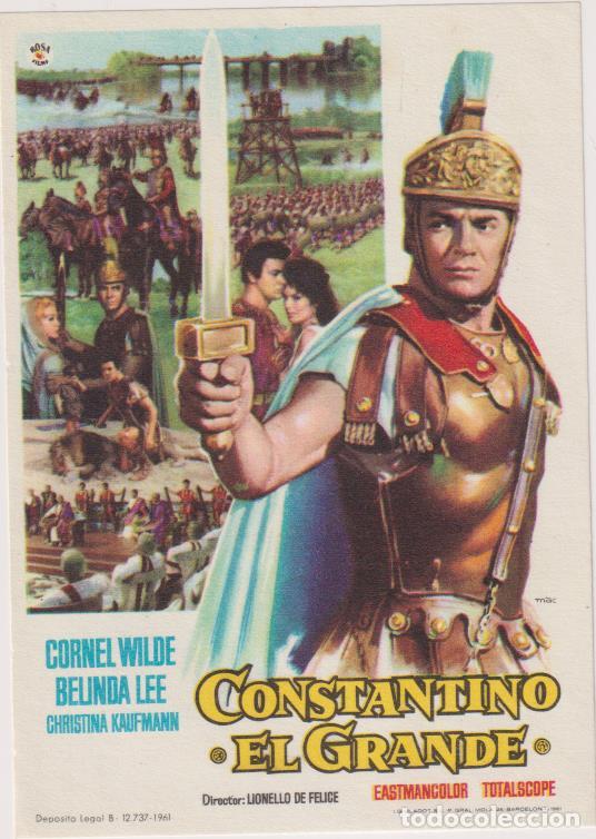 Cine: Constantino El Grande. Sencillo de Rosa Films. &iexcl;IMPECABLE! - Foto 1