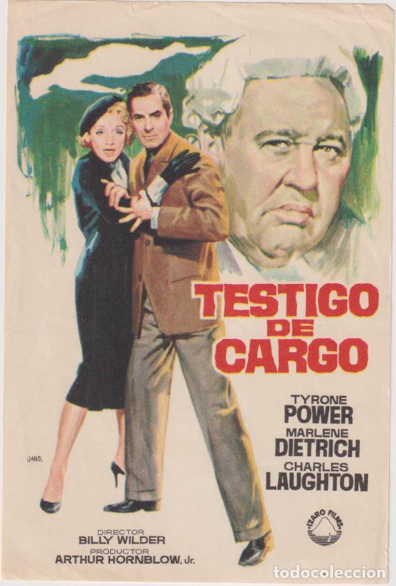 Cine: Testigo de Cargo. Sencillo de Izaro Films - Foto 1