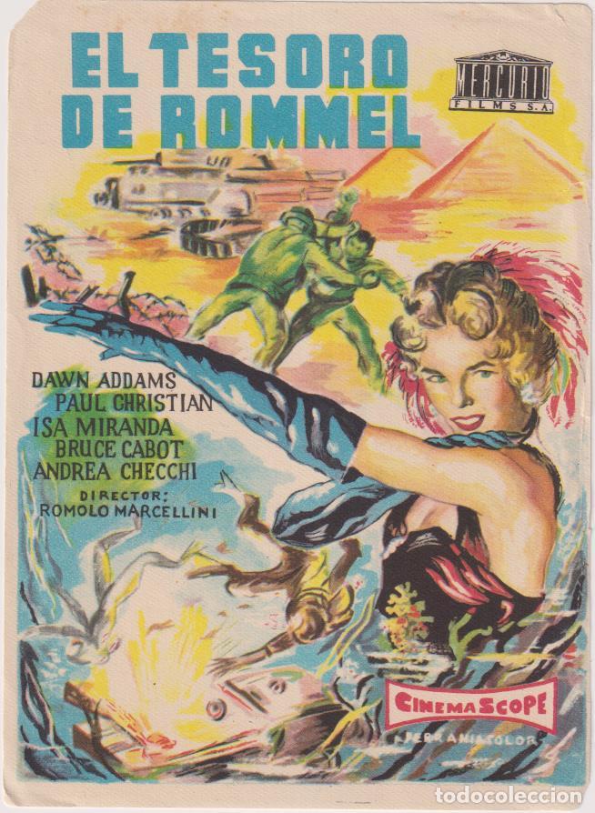 Cine: El Tesoro de Rommel. Sencillo de Mercurio - Foto 1