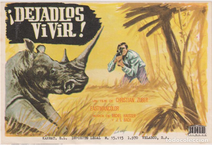Cine: &iexcl;Dejadlos vivir! Sencillo de Mercurio. &iexcl;IMPECABLE! - Foto 1