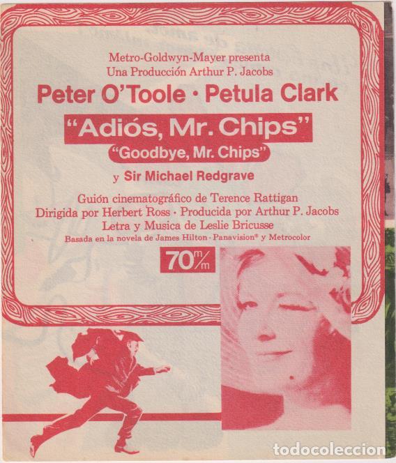 Cine: Adi&oacute;s Mr. Chips. Doble de MGM. - Foto 1