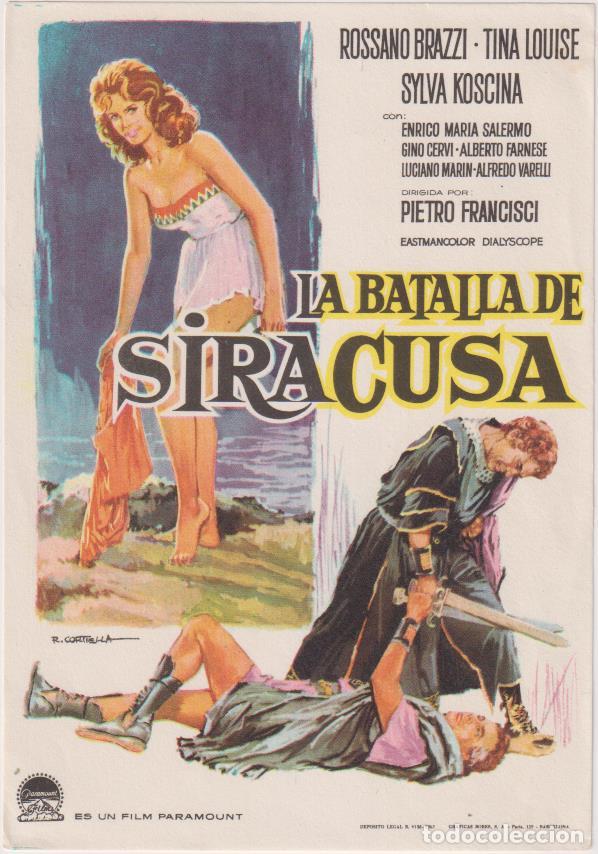 Cine: La Batalla de Siracusa. Sencillo de Paramount - Foto 1